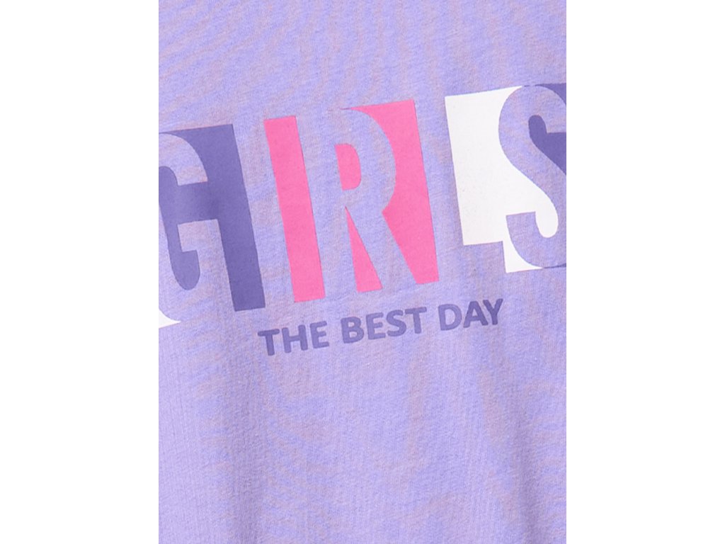 Dívčí šaty Girls - šeříková
