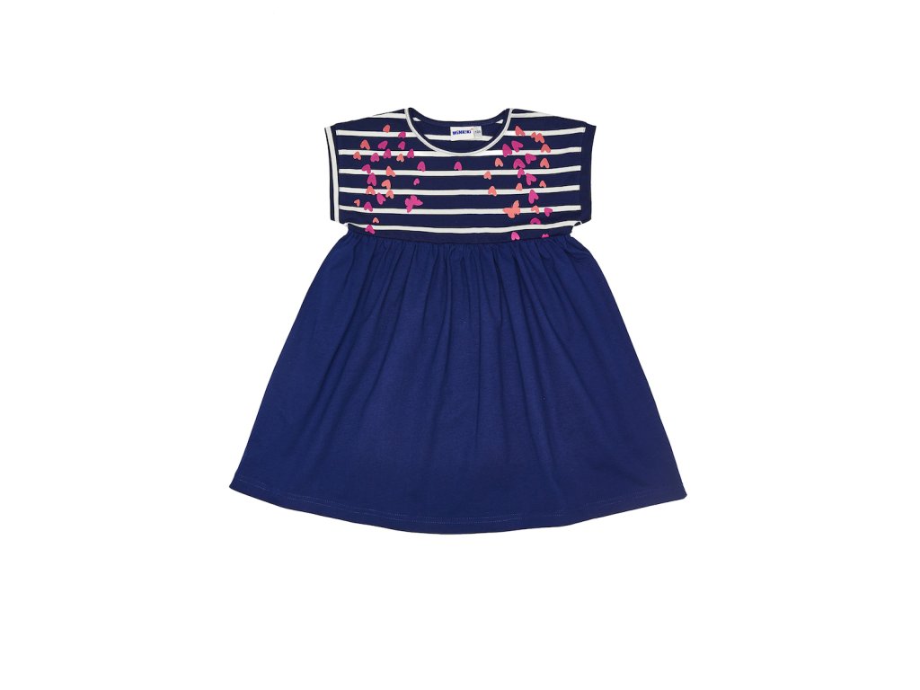 Dívčí šaty Love Paris - navy
