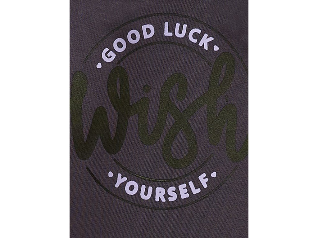 Dívčí šaty Wish - grafitová