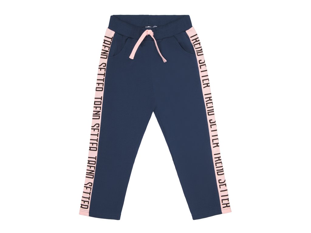 Dívčí tepláky Summer Smile - navy
