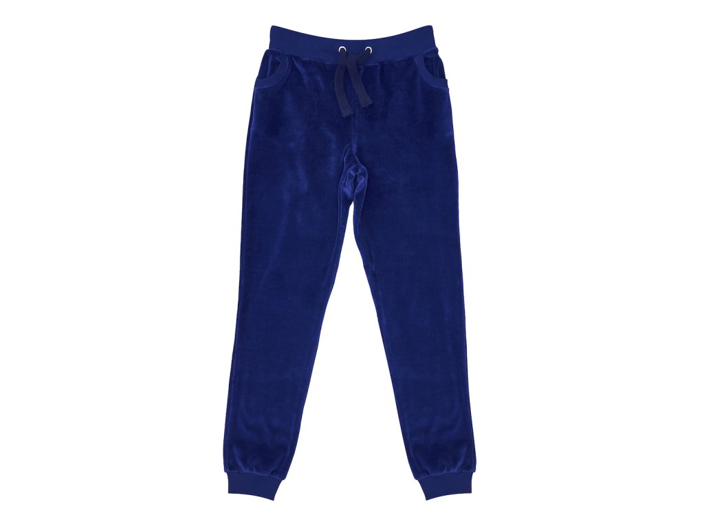 Dívčí tepláky Velur - navy