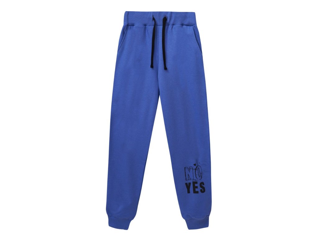 Dívčí tepláky YES/NO - šeříková