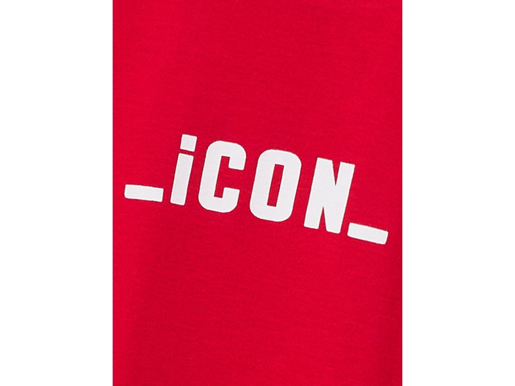 Dívčí tričko s krátkým rukávem Icon - červená