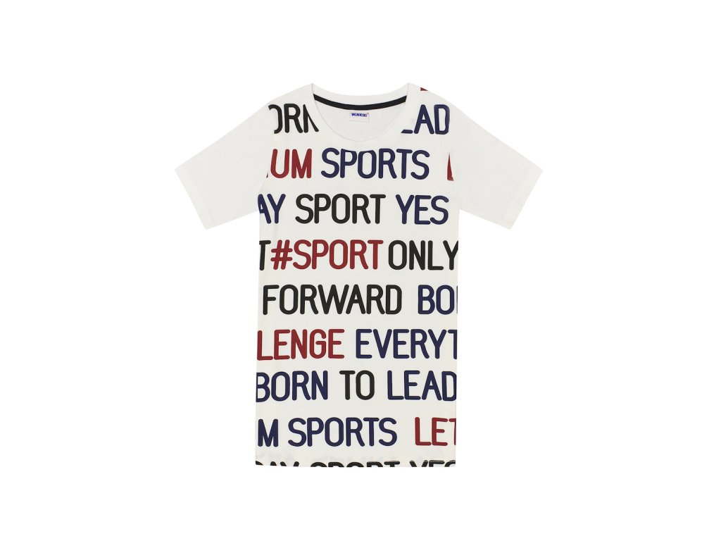 Dívčí tričko Sport - bílá