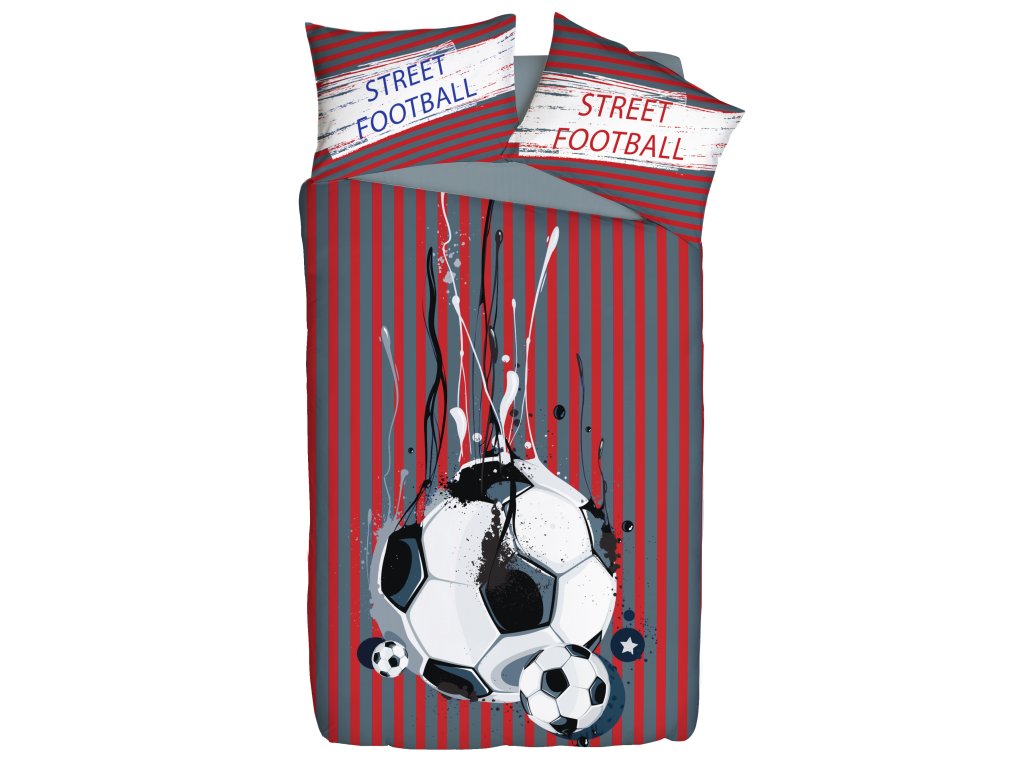 Set dětského povlečení pro kluky i teenagery - Street Football
