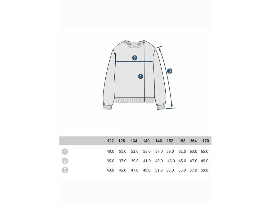 Unisex mikina Maybe - Navy