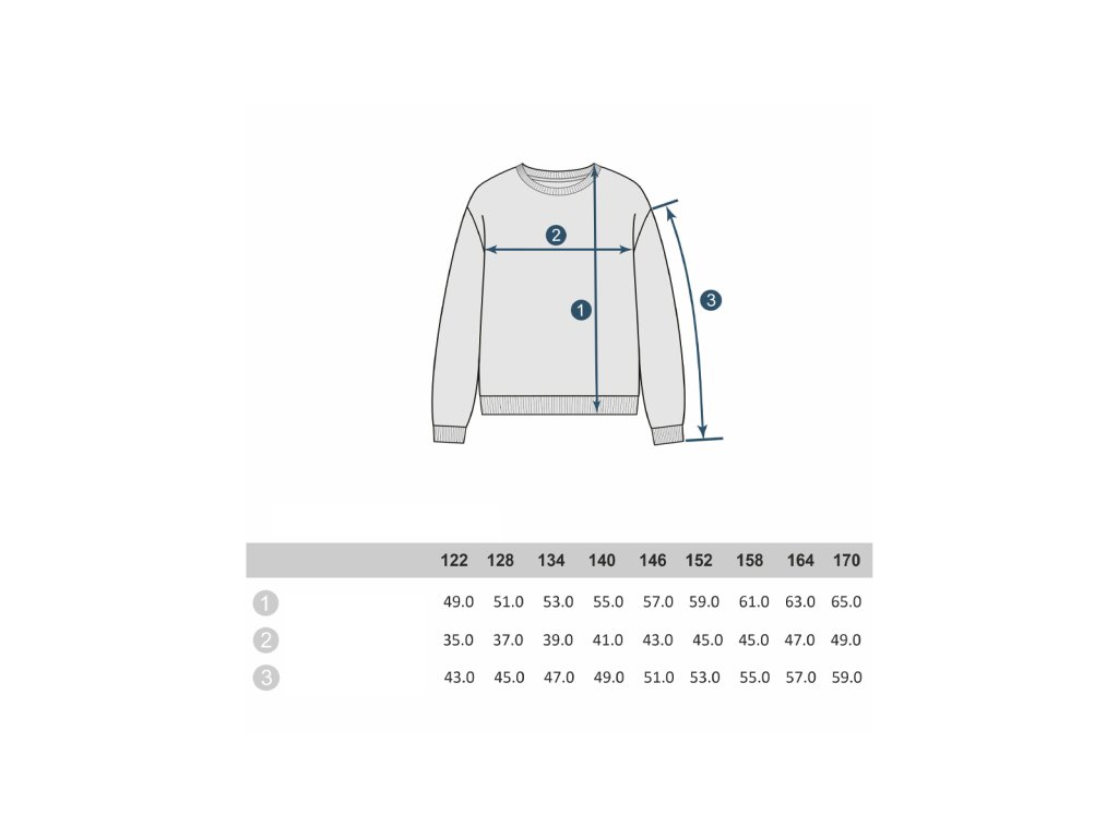 Unisex mikina REC - Mléčně bílá