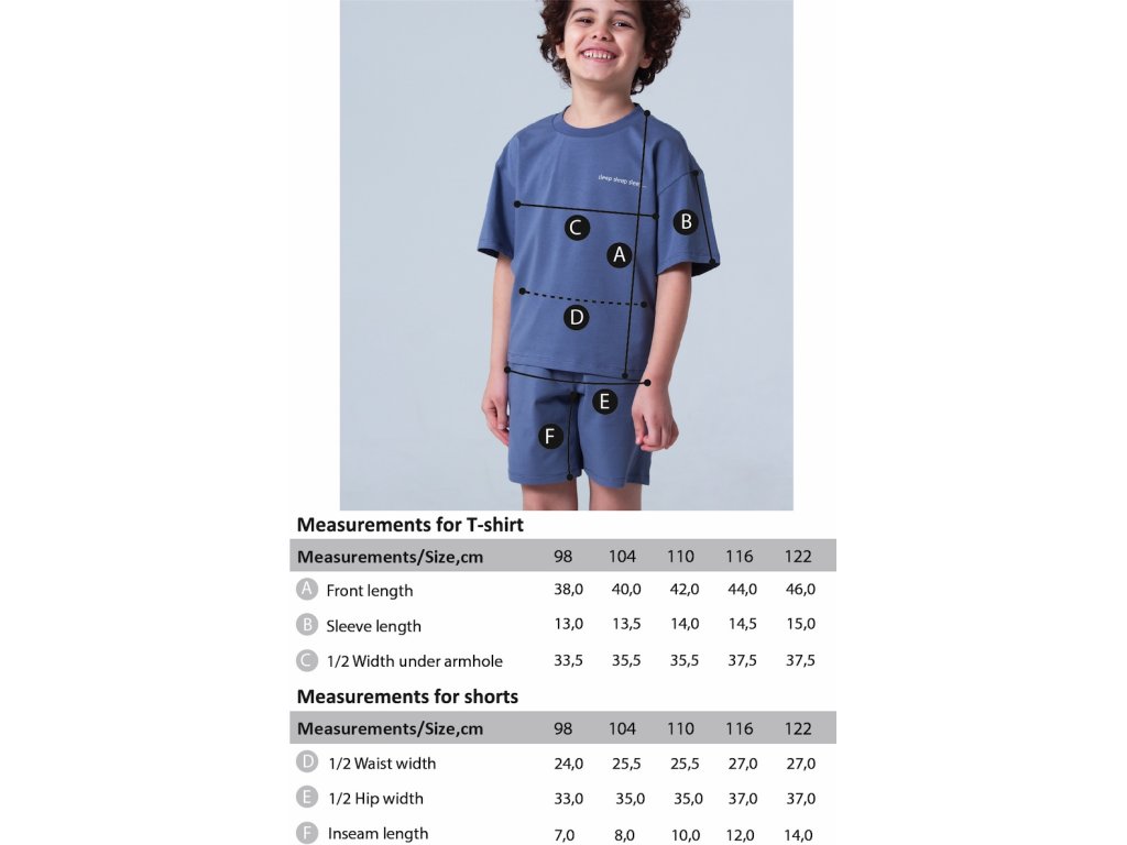 Unisex pyžamo Base, krátké kalhoty, krátký rukáv - tmavě modrá