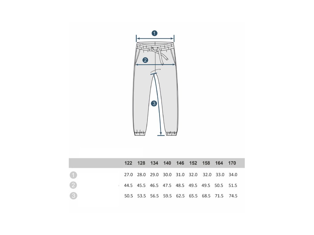 Unisex tepláky Basic - Černá