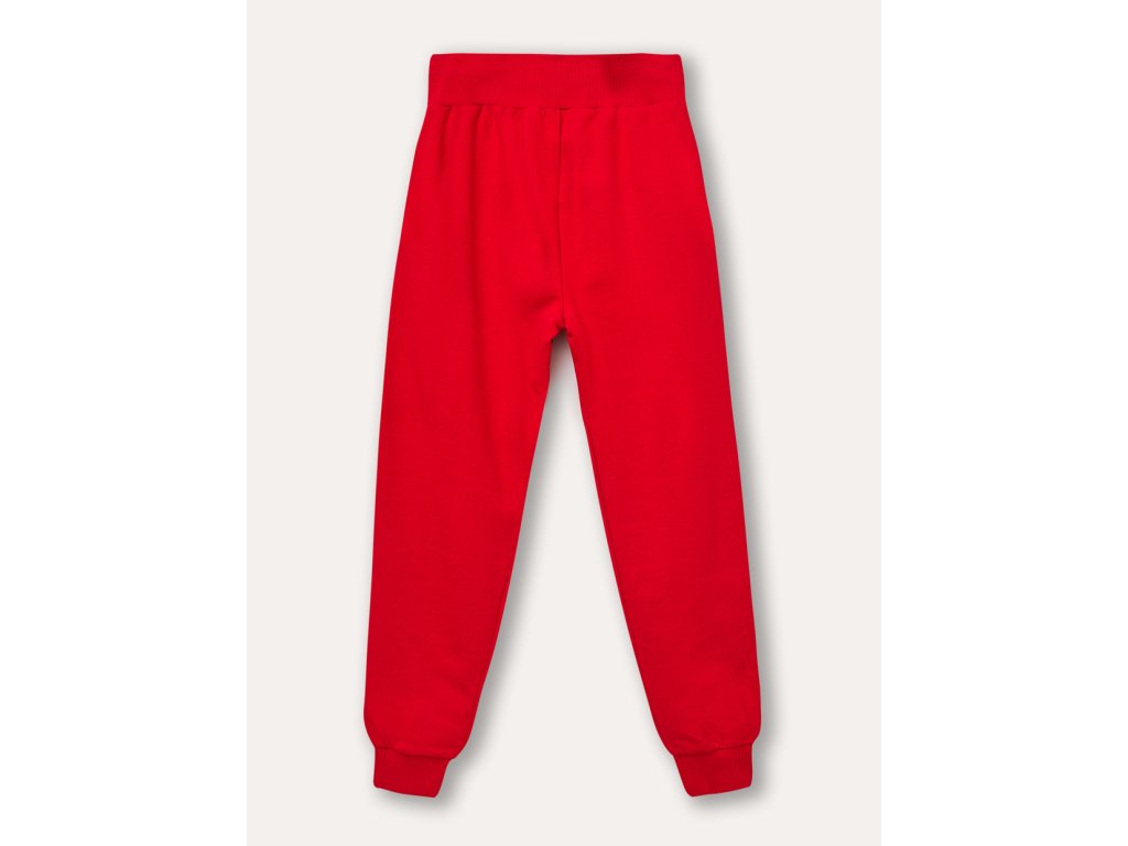 Unisex tepláky Basic - Červená