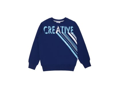 Chlapecká mikina Creative - navy