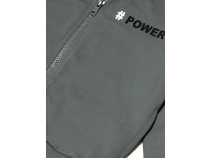 Chlapecká mikina na zip Brake the Rules - khaki