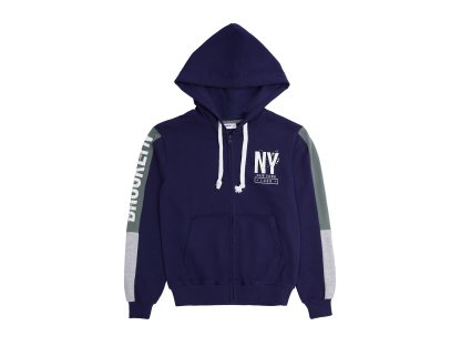 Chlapecká mikina na zip Brooklyn - navy