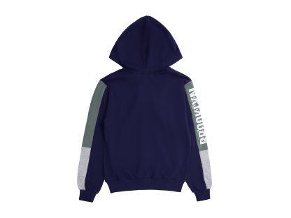 Chlapecká mikina na zip Brooklyn - navy