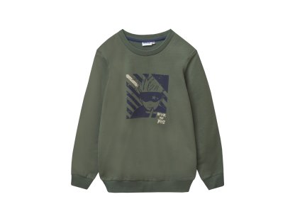 Chlapecká mikina Own Wave - khaki