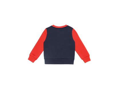 Chlapecká mikina Race - červená/navy