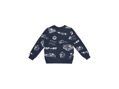 Chlapecká mikina Racing - navy