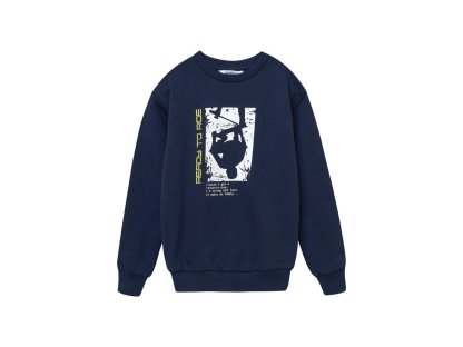 Chlapecká mikina Ready to Ride - Navy