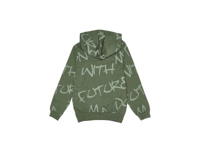 Chlapecká mikina s kapucí Chameleon - khaki