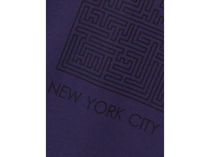 Chlapecká mikina s kapucí New York City - fialová
