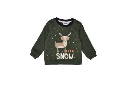 Chlapecká mikina Snow - khaki