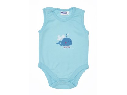 Chlapecké body bez rukávů Adventures - mátová