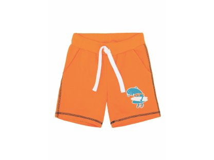 Chlapecké kraťasy Hawaii - oranžová