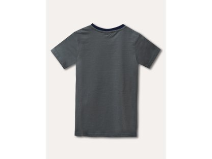 Chlapecké pyžamo - krátký rukáv, krátké kalhoty Riders - khaki/navy