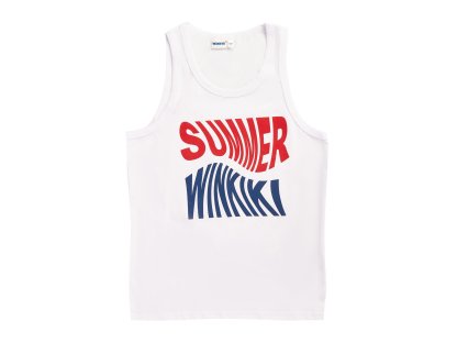Chlapecké tílko Summer Winkiki - bílá