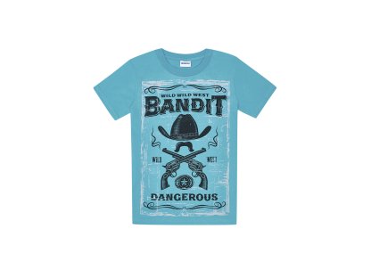 Chlapecké tričko Bandit - tyrkysová