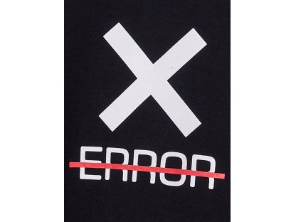 Chlapecké tričko Error - černá/bílá