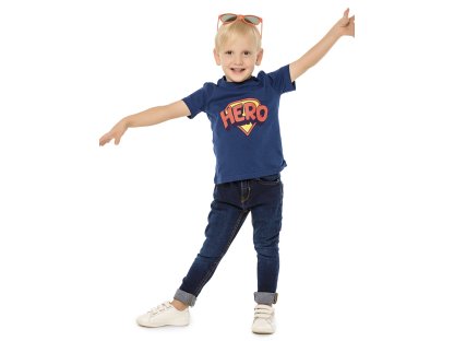 Chlapecké tričko Hero - navy