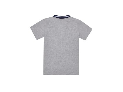 Chlapecké tričko Polo 78 - šedý melanž