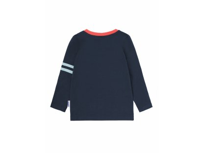 Chlapecké tričko s dlouhým rukávem Surfer - navy