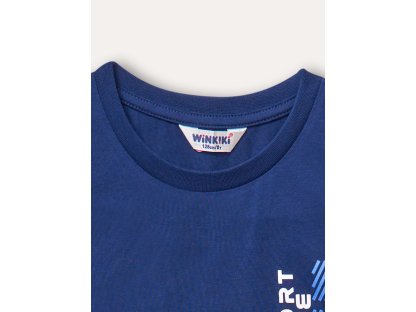 Chlapecké tričko s krátkým rukávem Sport Code - navy