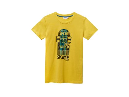 Chlapecké tričko Skate - žlutá
