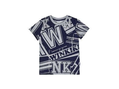 Chlapecké tričko Winkiki - šedý melanž