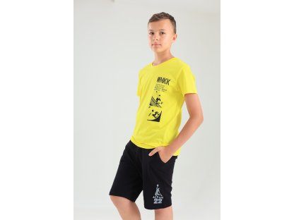 Chlapecké tričko WNKK - žlutá