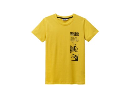 Chlapecké tričko WNKK - žlutá