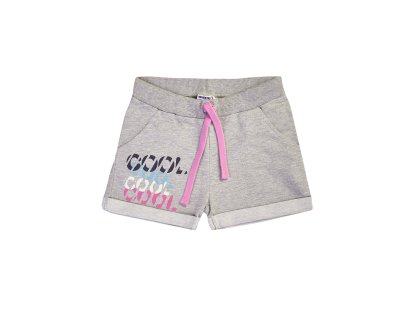 Dívčí kraťasy Cool - šedý melanž