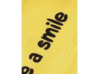 Dívčí kraťasy Give me a Smile - žlutá