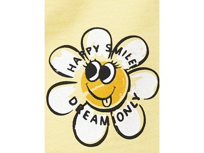 Dívčí kraťasy Happy Smile - žlutá
