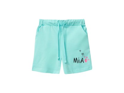 Dívčí kraťasy Mia - tyrkysová