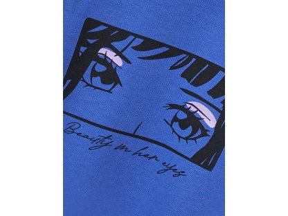 Dívčí mikina Beauty - šeříková