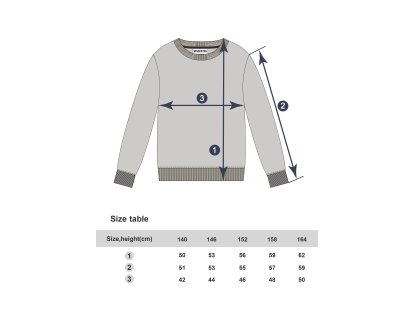 Dívčí mikina Trend Setter - navy