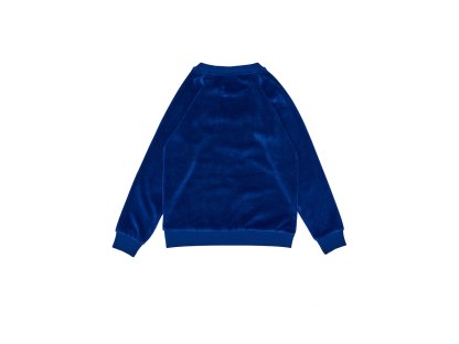 Dívčí mikina Velur - navy