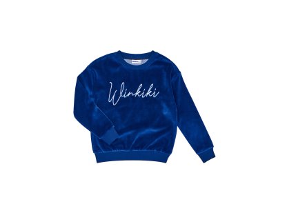 Dívčí mikina Velur Winkiki - navy