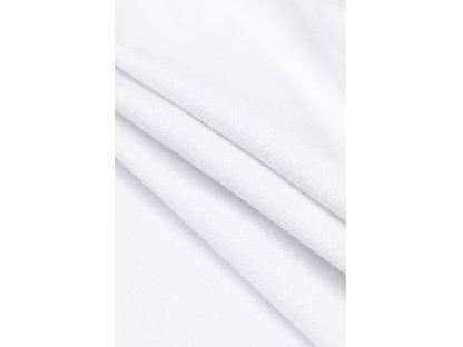 Dívčí polo s dlouhým rukávem - bílá