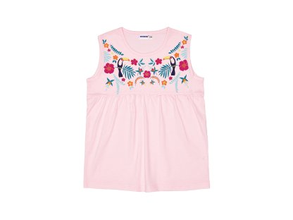 Dívčí pyžamo Summer - růžová/fuchsie