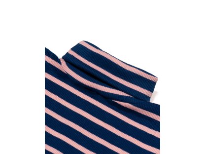 Dívčí rolák Colourful Dreams - navy - pruhy